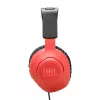 JBL Quantum 100N ausinės su laidu ant galvos Žaidimų Mėlyna, Raudona