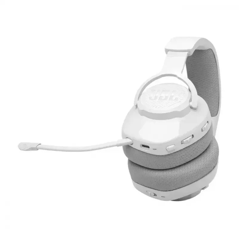 JBL Live QUANTUM 360 ausinės belaidės ant galvos žaidimams USB Type-C Bluetooth baltos