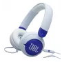JBL Junior 320 ausinės su mikrofonu, laidinės, ant galvos, skambučiai/muzika, mėlynos