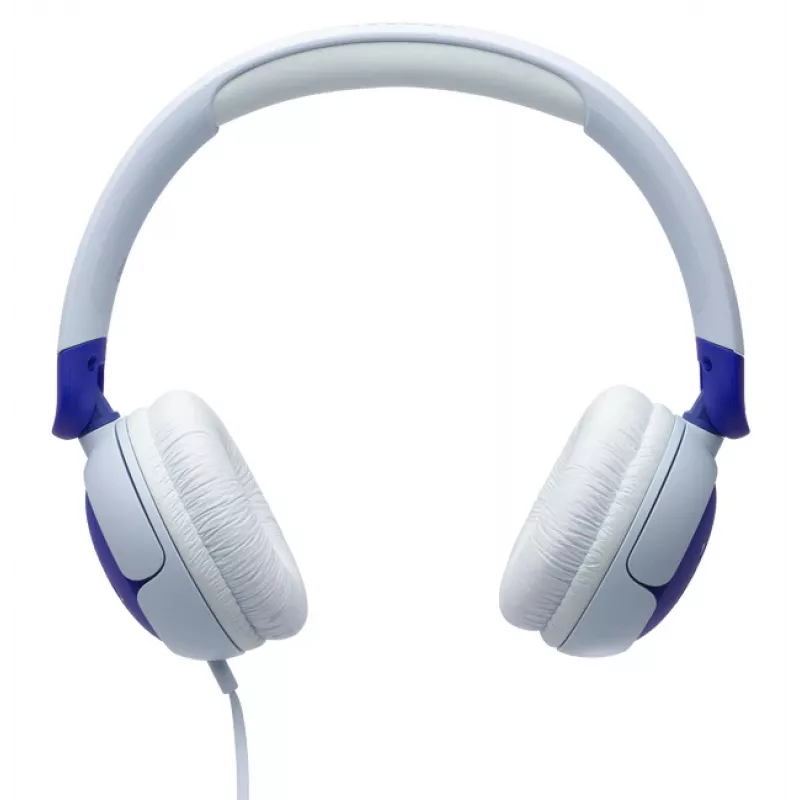 JBL Junior 320 ausinės su mikrofonu, laidinės, ant galvos, skambučiai/muzika, mėlynos