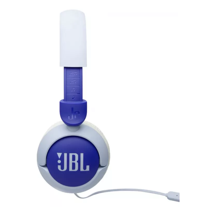 JBL Junior 320 ausinės su mikrofonu, laidinės, ant galvos, skambučiai/muzika, mėlynos