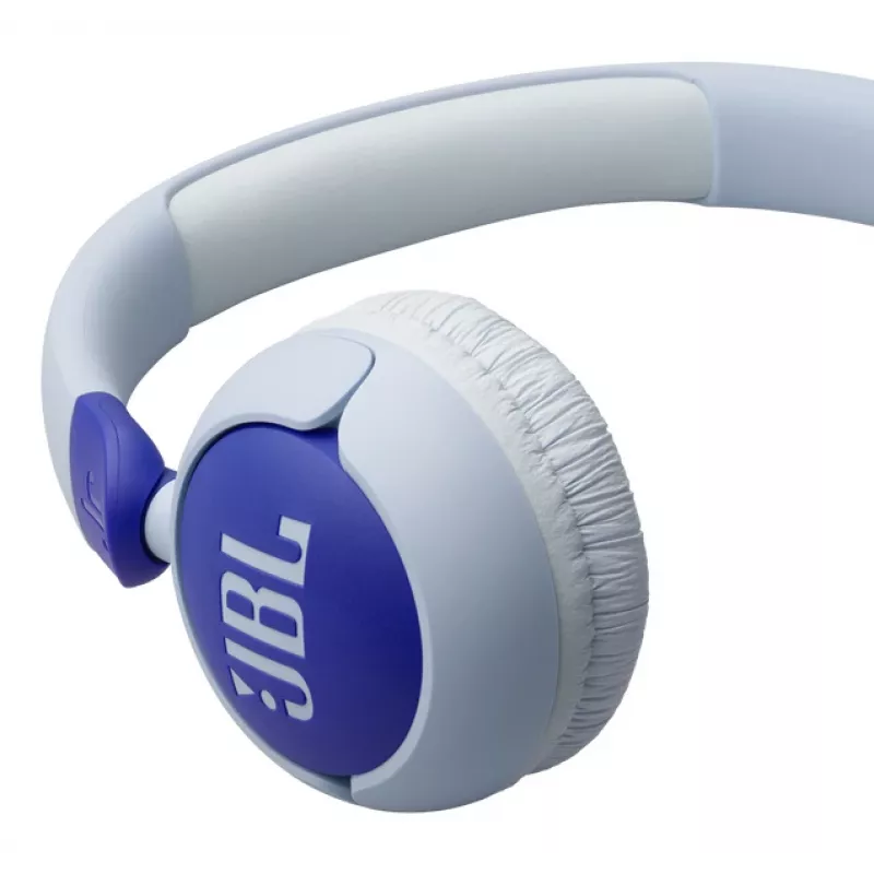 JBL Junior 320 ausinės su mikrofonu, laidinės, ant galvos, skambučiai/muzika, mėlynos