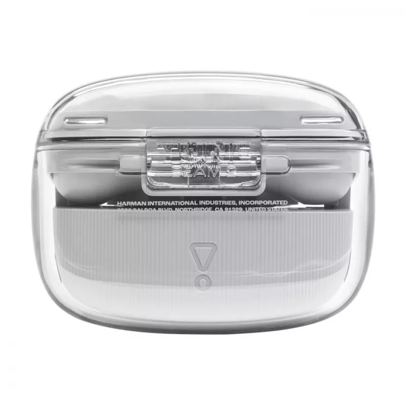 JBL Tune Beam 2 Ghost Edition ausinės Belaidis Į ausis įdedamos Muzikai/Kasdienai Bluetooth Baltos