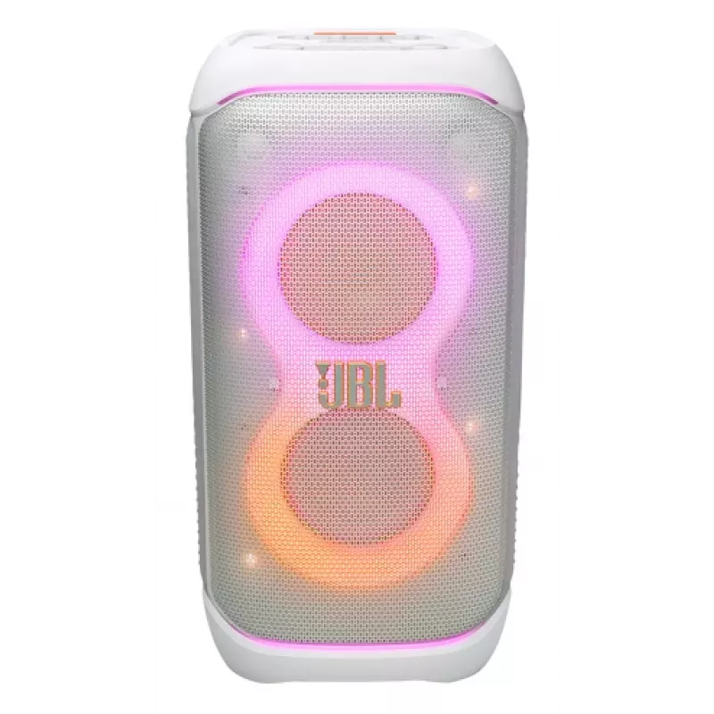 JBL PartyBox Stage 320 vakarėlių garsiakalbis, baltas, 240 W