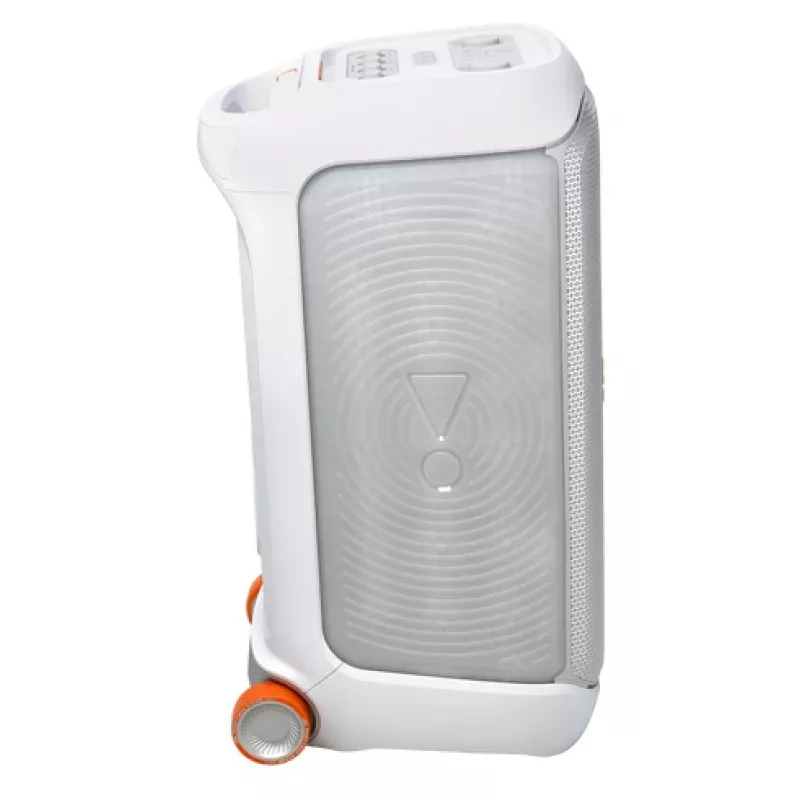 JBL PartyBox Stage 320 vakarėlių garsiakalbis, baltas, 240 W