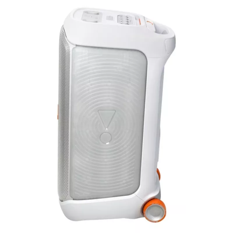 JBL PartyBox Stage 320 vakarėlių garsiakalbis, baltas, 240 W