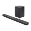 Garso juosta JBL Bar 1000MK2 juoda — 7.1.4 kanalai, 960 W bendra galia, Dolby Atmos/DTS:X, belaidis + laidinis ryšys