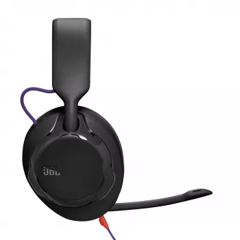 JBL Quantum 250 ausinės su laidu, ant galvos dedamos, žaidimams, juodos