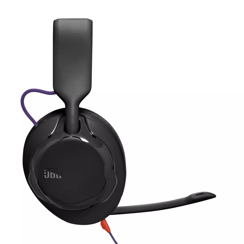JBL Quantum 250 ausinės su laidu, ant galvos dedamos, žaidimams, juodos