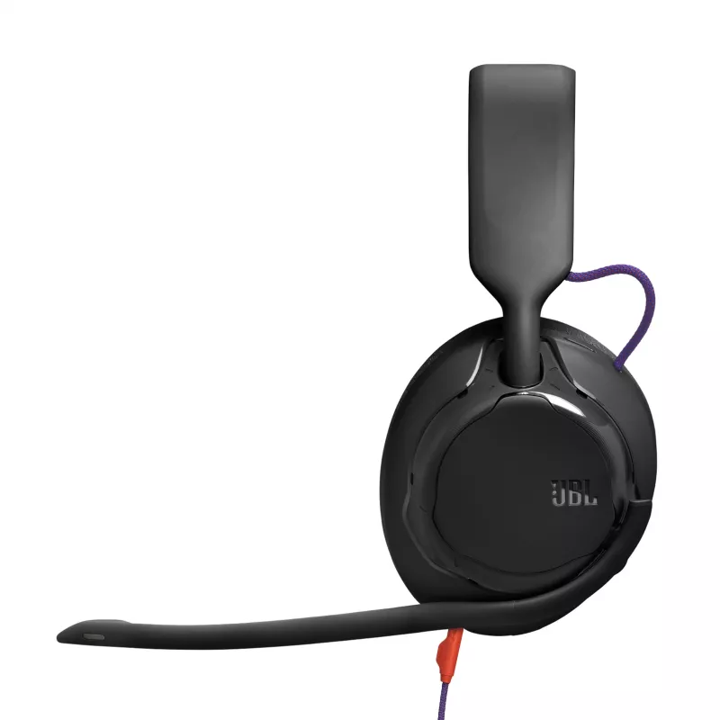 JBL Quantum 250 ausinės su laidu, ant galvos dedamos, žaidimams, juodos
