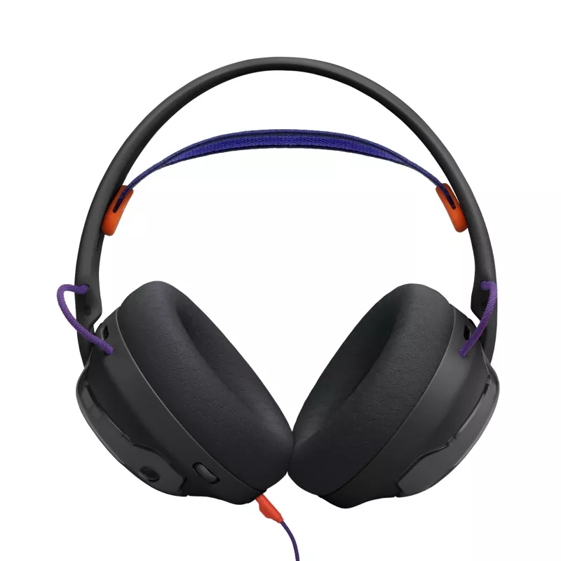 JBL Quantum 250 ausinės su laidu, ant galvos dedamos, žaidimams, juodos
