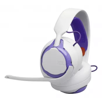 JBL Quantum 250 ausinės laidinės ant galvos žaidimų violetinės, baltos