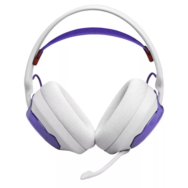 JBL Quantum 250 ausinės laidinės ant galvos žaidimų violetinės, baltos