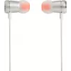 JBL T290 ausinės laidinės į ausis įdedamos skambučiams/muzikai sidabrinės