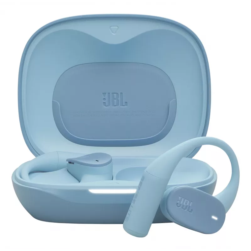 JBL Sense Lite ausinės belaidės užkabinamos už ausies muzikai Bluetooth mėlynos