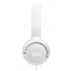 JBL Tune 520C USB-C ausinės laidinės galvos juostos pokalbiams / muzikai USB Type-C baltos