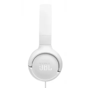 JBL Tune 520C USB-C ausinės laidinės galvos juostos pokalbiams / muzikai USB Type-C baltos