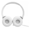 JBL Tune 520C USB-C ausinės laidinės galvos juostos pokalbiams / muzikai USB Type-C baltos