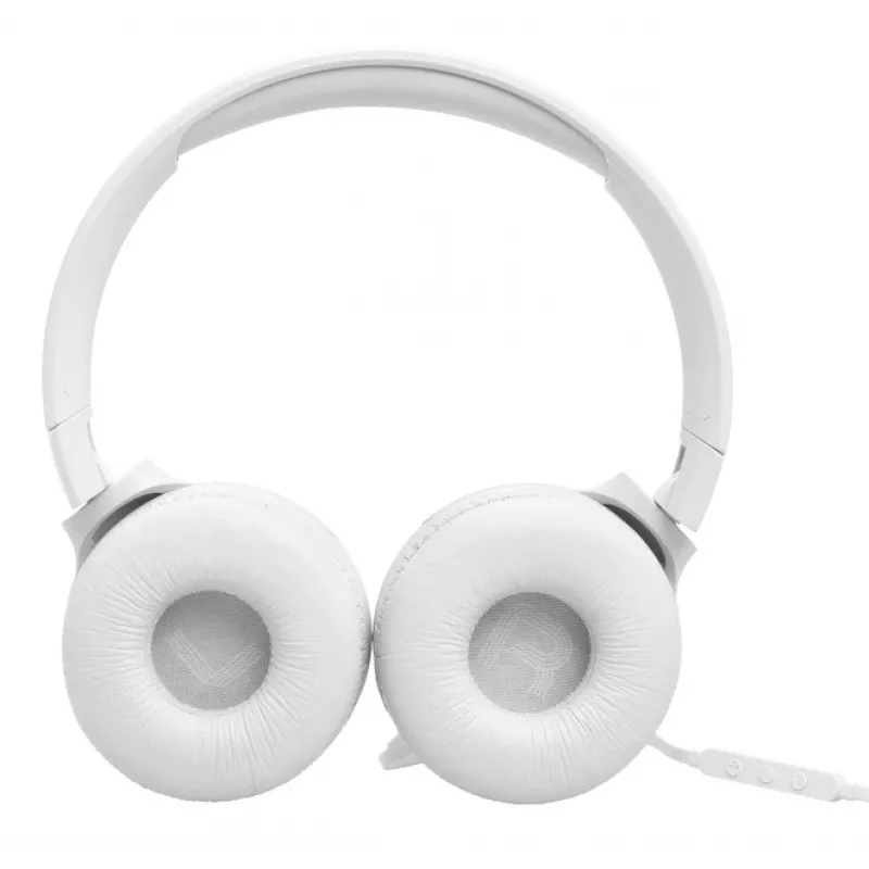 JBL Tune 520C USB-C ausinės laidinės galvos juostos pokalbiams / muzikai USB Type-C baltos