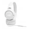 JBL Tune 520C USB-C ausinės laidinės galvos juostos pokalbiams / muzikai USB Type-C baltos