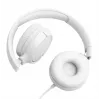 JBL Tune 520C USB-C ausinės laidinės galvos juostos pokalbiams / muzikai USB Type-C baltos
