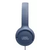 JBL Tune 520C USB-C ausinės laidinės galvos lankelis skambučiai/muzika USB Type-C mėlyna