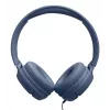 JBL Tune 520C USB-C ausinės laidinės galvos lankelis skambučiai/muzika USB Type-C mėlyna
