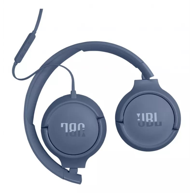 JBL Tune 520C USB-C ausinės laidinės galvos lankelis skambučiai/muzika USB Type-C mėlyna