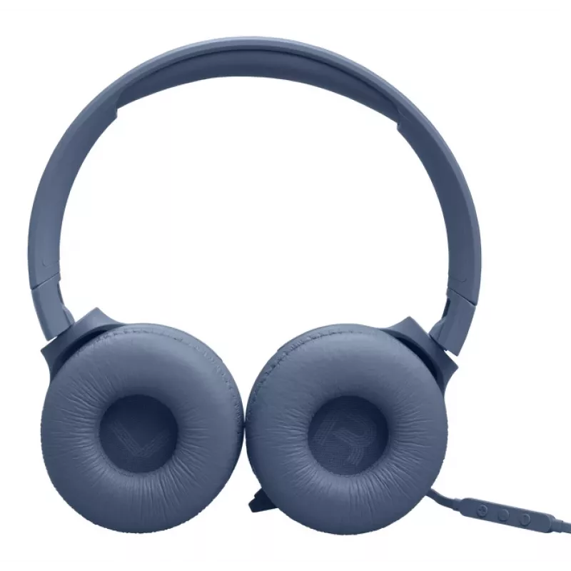 JBL Tune 520C USB-C ausinės laidinės galvos lankelis skambučiai/muzika USB Type-C mėlyna