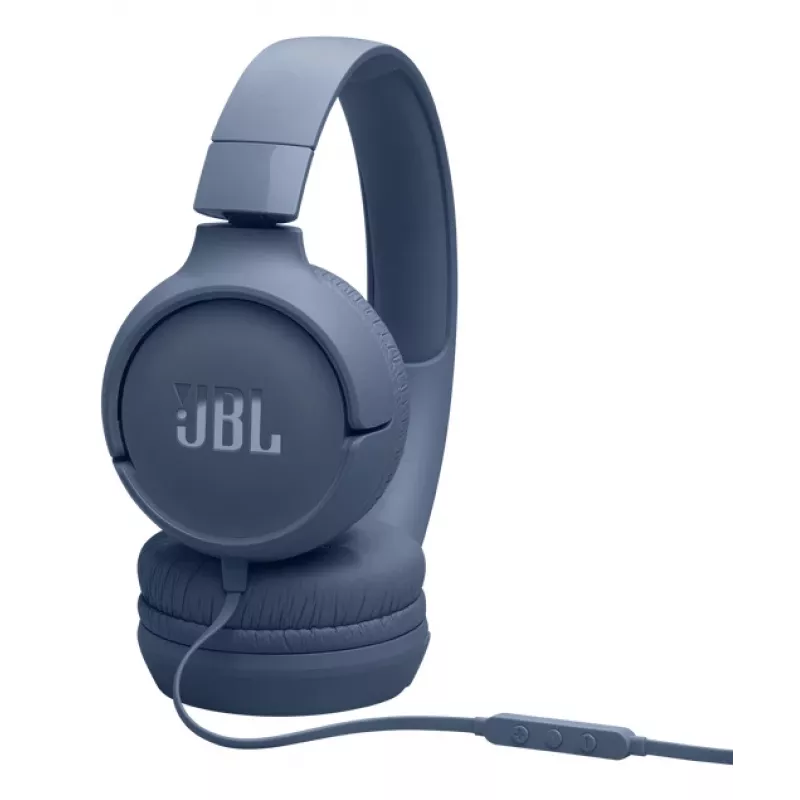 JBL Tune 520C USB-C ausinės laidinės galvos lankelis skambučiai/muzika USB Type-C mėlyna
