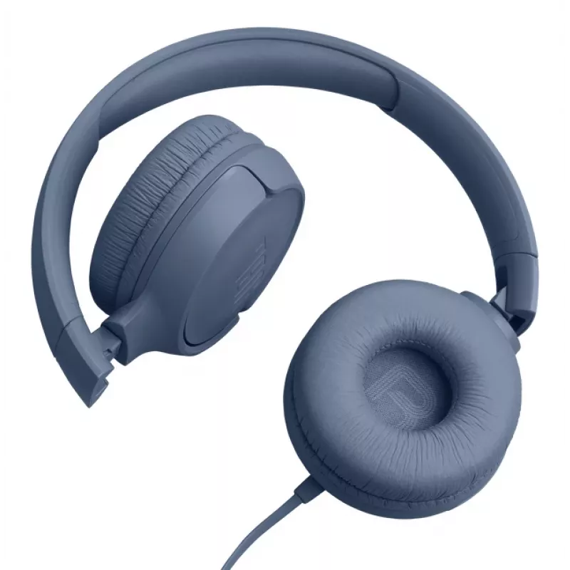JBL Tune 520C USB-C ausinės laidinės galvos lankelis skambučiai/muzika USB Type-C mėlyna