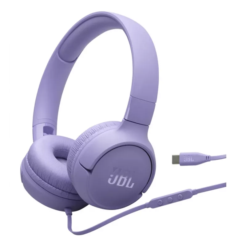 JBL Tune 520C USB-C ausinės Laidinės Ant galvos Skambučiai / muzika USB Type-C Alyvinės