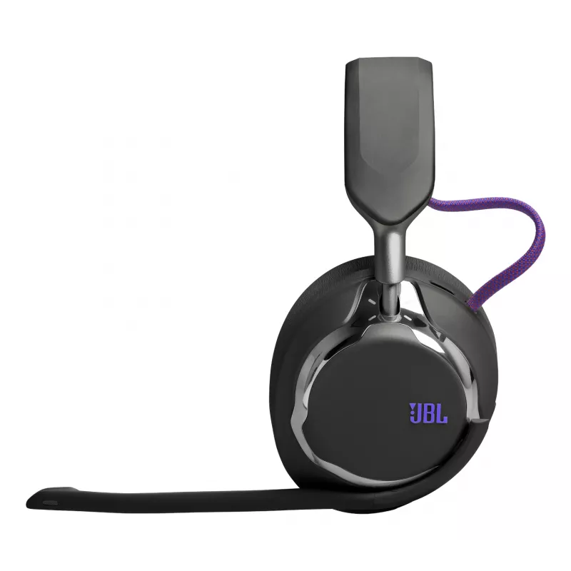 JBL Quantum 950 ausinės belaidės ant galvos skirtos žaidimams USB Type-C Bluetooth įkrovimo stovas juodos