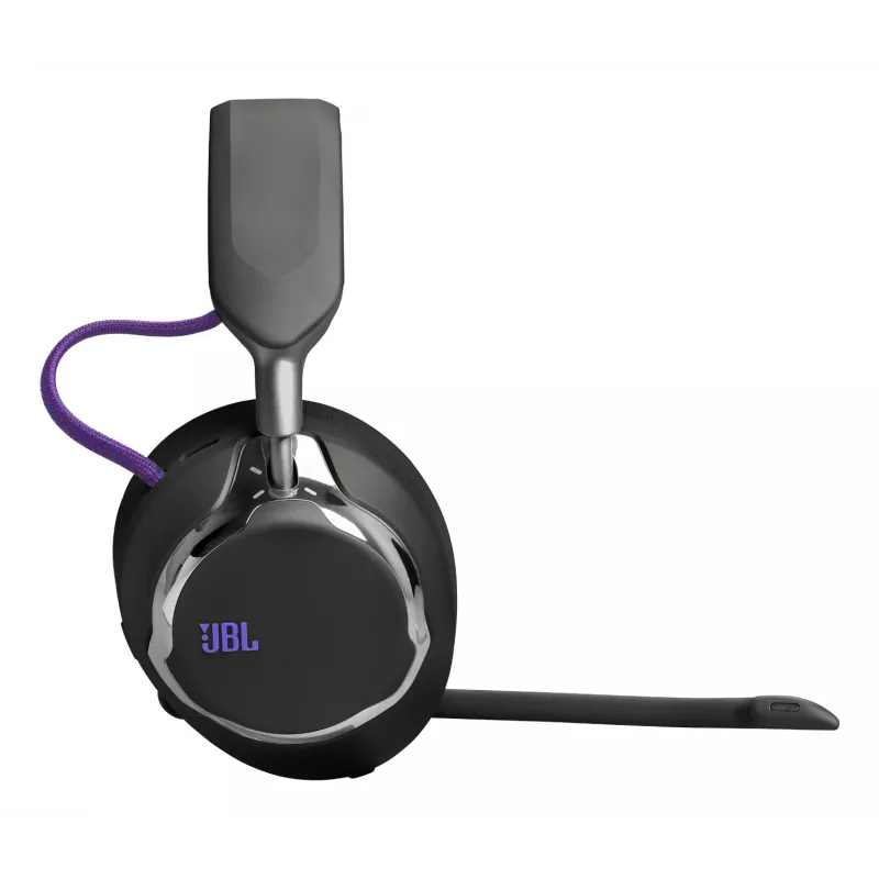 JBL Quantum 950 ausinės belaidės ant galvos skirtos žaidimams USB Type-C Bluetooth įkrovimo stovas juodos