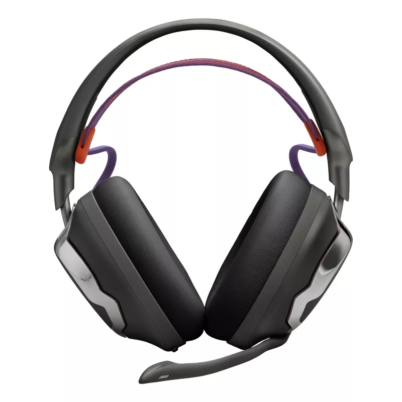 JBL Quantum 950 ausinės belaidės ant galvos skirtos žaidimams USB Type-C Bluetooth įkrovimo stovas juodos