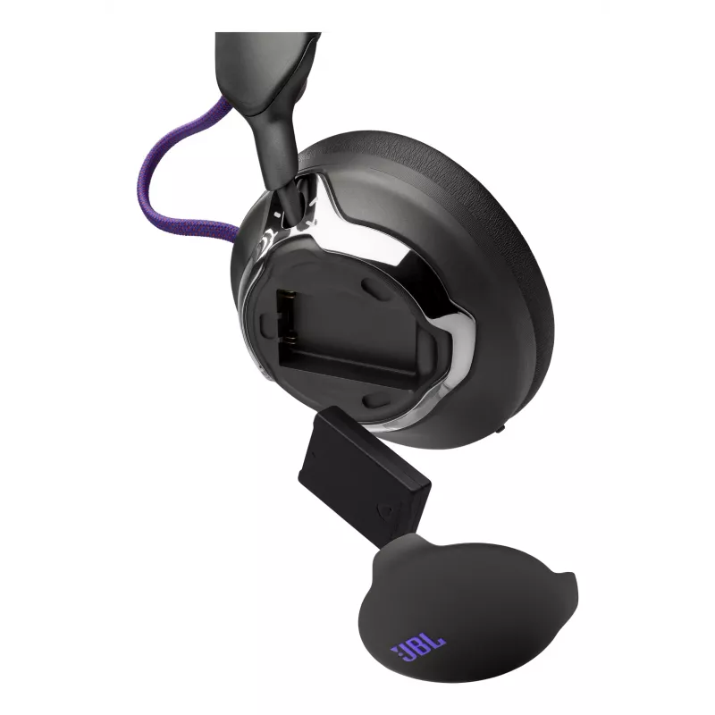JBL Quantum 950 ausinės belaidės ant galvos skirtos žaidimams USB Type-C Bluetooth įkrovimo stovas juodos