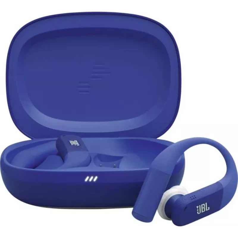 JBL Endurance Peak 4 ausinės belaidžios į ausis sportinės Bluetooth mėlynos