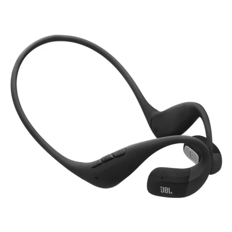 JBL Endurance Pace ausinės belaidės atviro tipo sportinės Bluetooth juodos