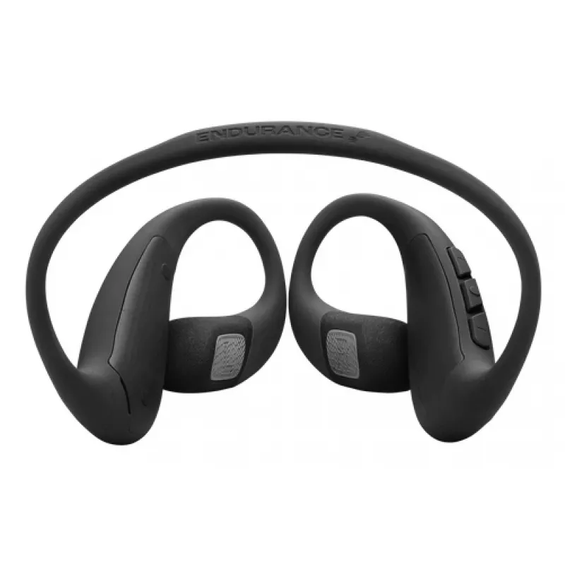 JBL Endurance Pace ausinės belaidės atviro tipo sportinės Bluetooth juodos