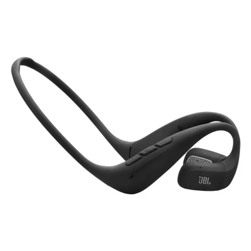 JBL Endurance Pace ausinės belaidės atviro tipo sportinės Bluetooth juodos