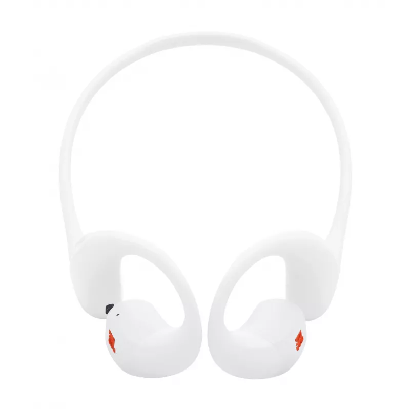 Ausinės JBL Endurance Pace belaidės atviros ausinės sportui Bluetooth USB Type-C baltos, 20–20000 Hz, 120 g