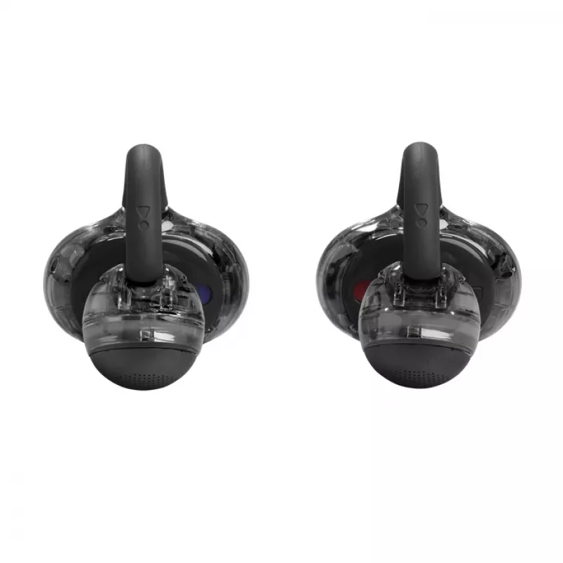 JBL Soundgear Clips ausinės True Wireless Stereo (TWS) ausų kabliukas skambučiams/muzikai Bluetooth juodos