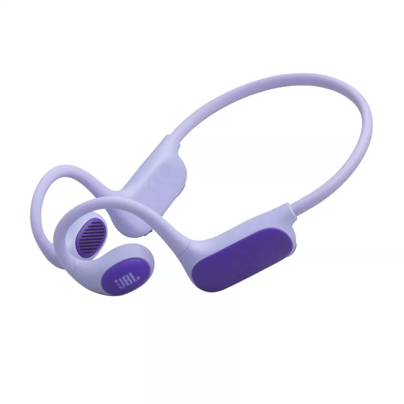 JBL Junior Free ausinės belaidės atviros ausinės sportui Bluetooth violetinės