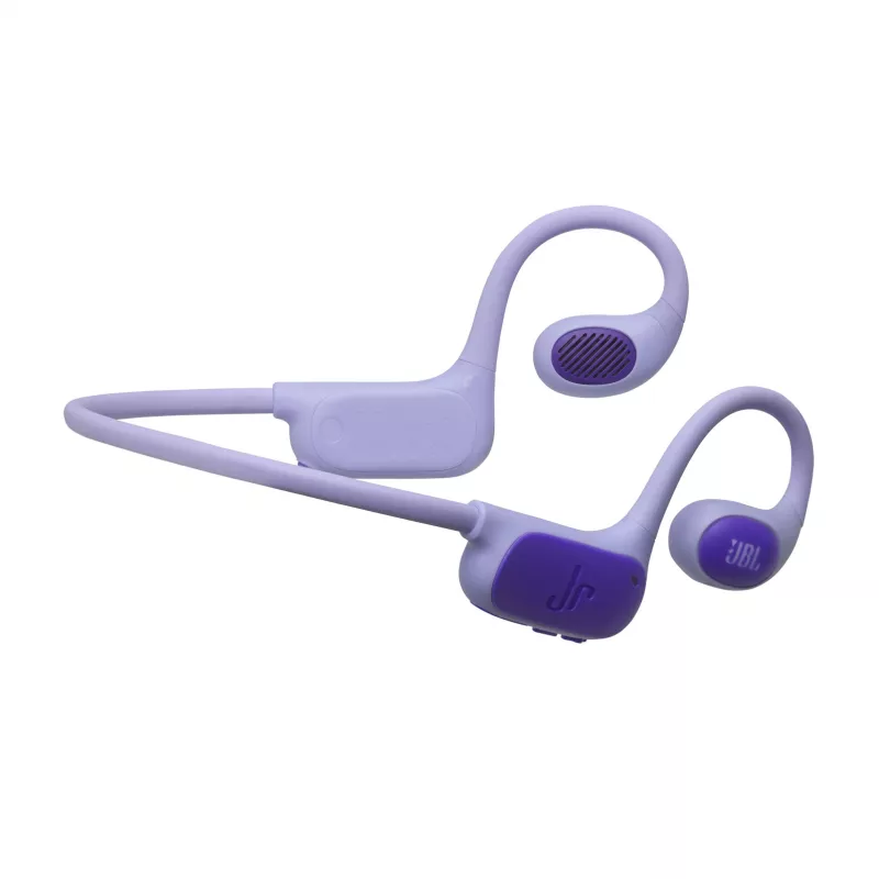 JBL Junior Free ausinės belaidės atviros ausinės sportui Bluetooth violetinės