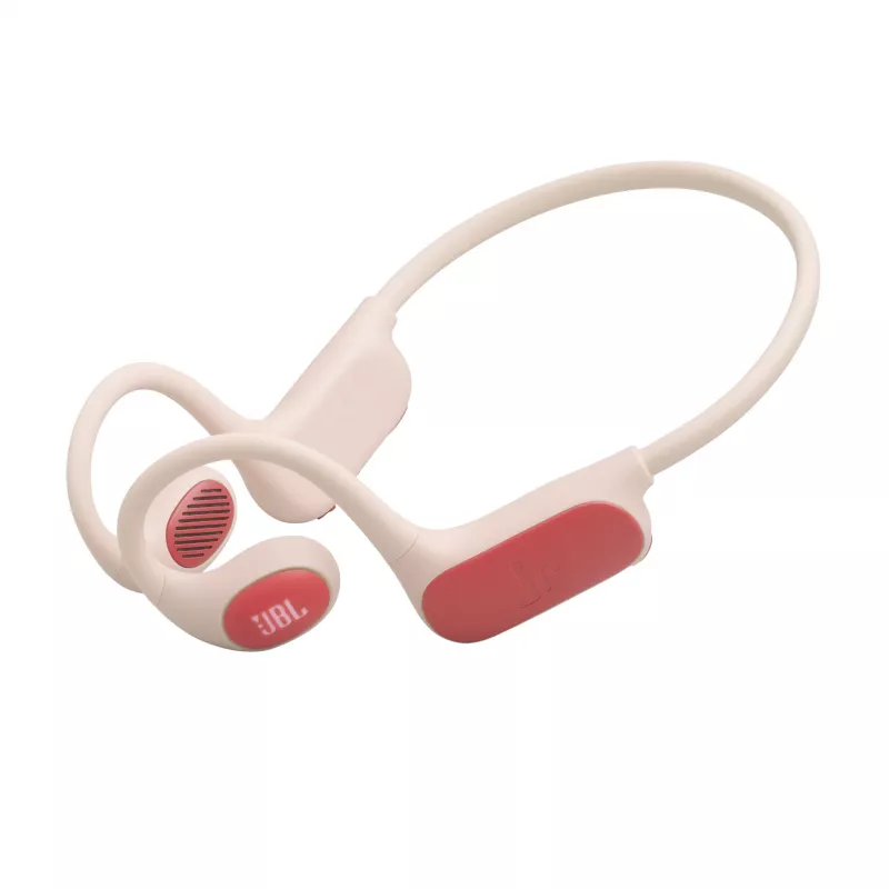 JBL Junior Free laisvų rankų įranga belaidė atviro tipo sportinė Bluetooth ruda, balta