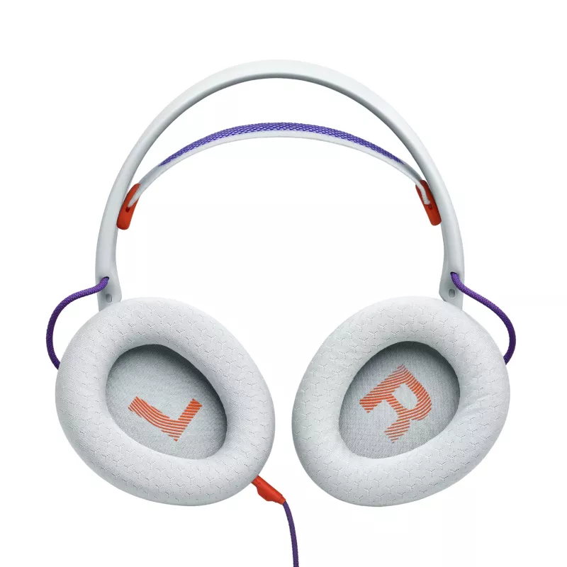 JBL Quantum 250 ausinės laidinės ant galvos žaidimams žalsvai mėlynos