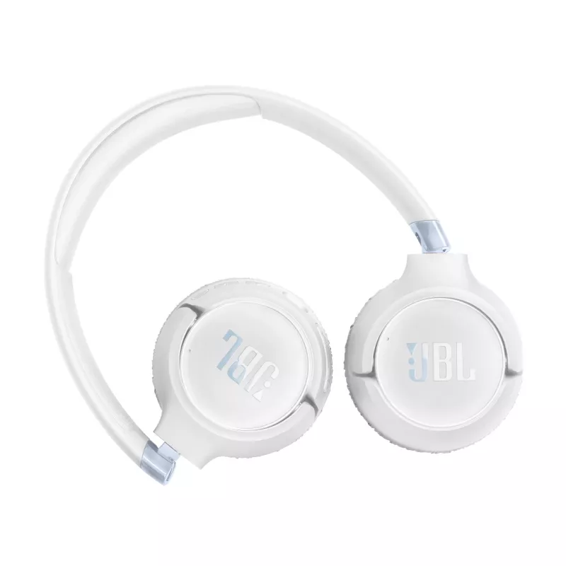 JBL Tune 680NC ausinės, laidinės ir belaidės, galvos juosta, skambučiai / muzika, USB Type-C, Bluetooth, balta