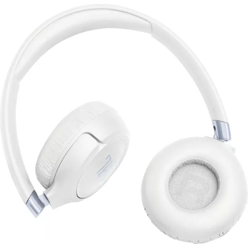 JBL Tune 680NC ausinės, laidinės ir belaidės, galvos juosta, skambučiai / muzika, USB Type-C, Bluetooth, balta