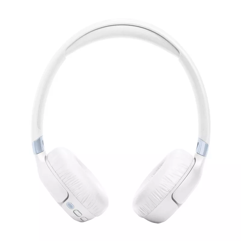 JBL Tune 680NC ausinės, laidinės ir belaidės, galvos juosta, skambučiai / muzika, USB Type-C, Bluetooth, balta