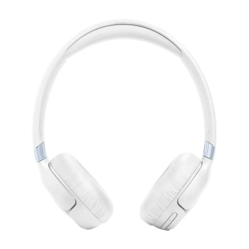 JBL Tune 680NC ausinės, laidinės ir belaidės, galvos juosta, skambučiai / muzika, USB Type-C, Bluetooth, balta
